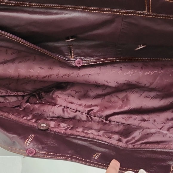 Genuine Leather Lined Coat - Picture 6 of 17